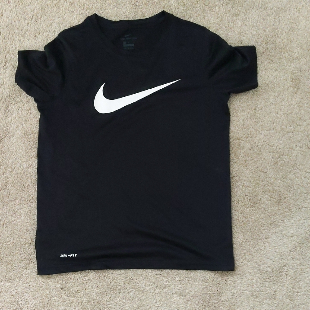 Nike Kids Black Dri-FIT T-Shirt